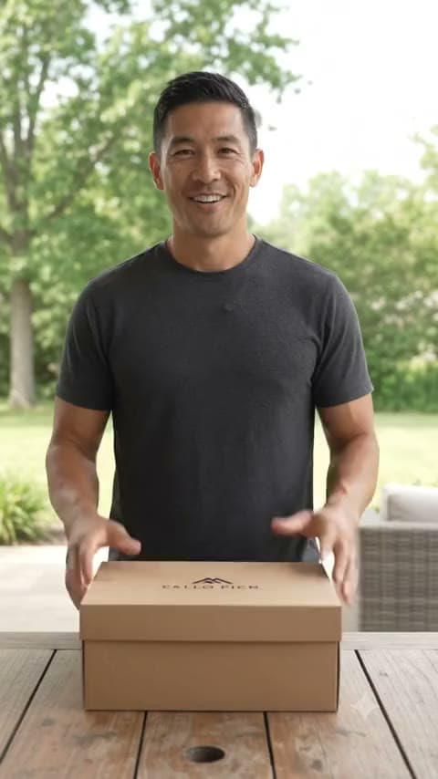 Customer video demo of leather boots — shoppable UGC video widget