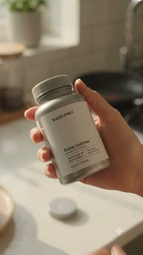 Customer video demo of daily vitamins — shoppable UGC video widget